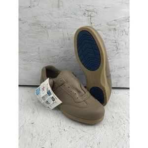 Footonic II Comfort Shoes Walkabout Walking Tan Leather Size 9C NWT